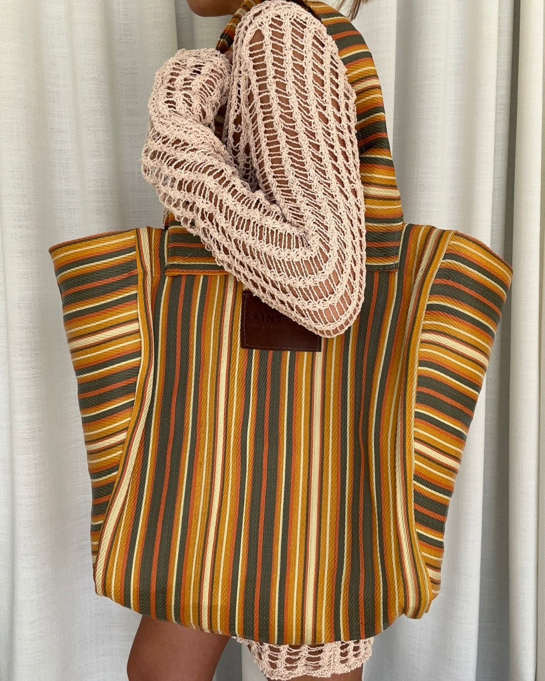 PRE ORDER: Shoulder Tote - Burnt Orange