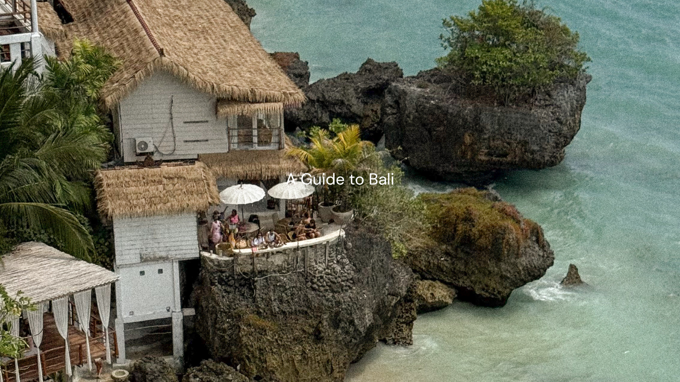 A GUIDE TO BALI: THE ULUWATU EDIT