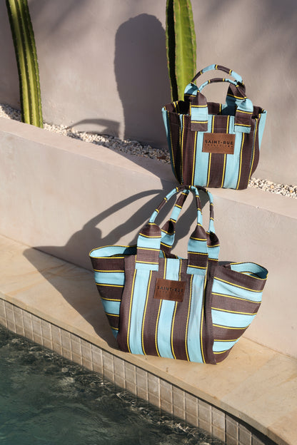 PRE ORDER: Shoulder Tote - Blue Crush