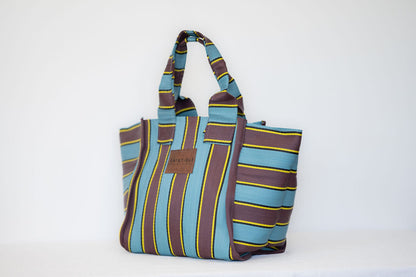 Shoulder Tote - Blue Crush