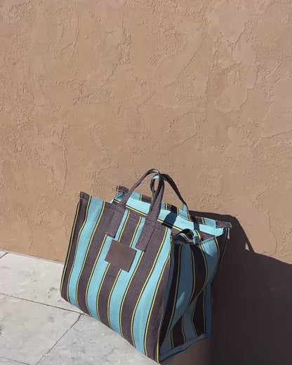 Mini Tote - Blue Crush